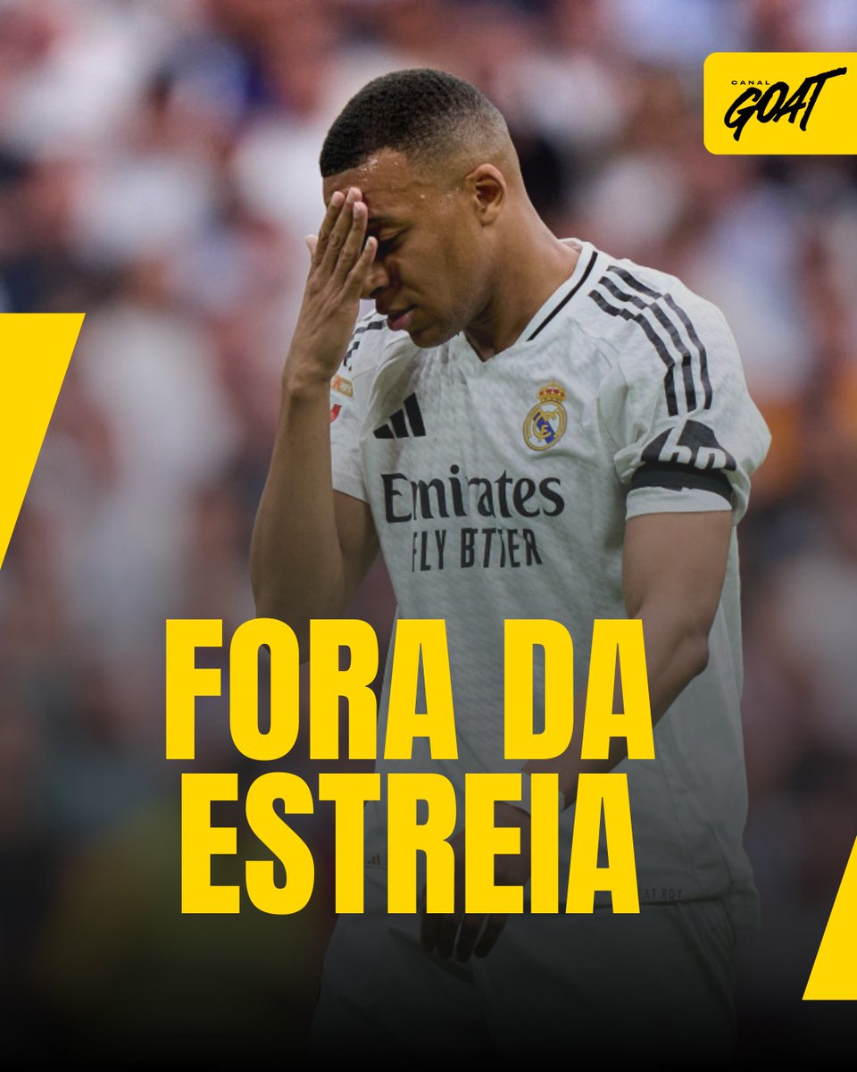 MBAPPÉ FORA DA ESTREIA DO REAL! ⚪️🚑

Após apresentar quadro febril na última semana, o atacante francês será poupado pelo Real Madrid na estreia diante do Al-Hilal. Vai fazer falta?

#GOAT #FIFACWC