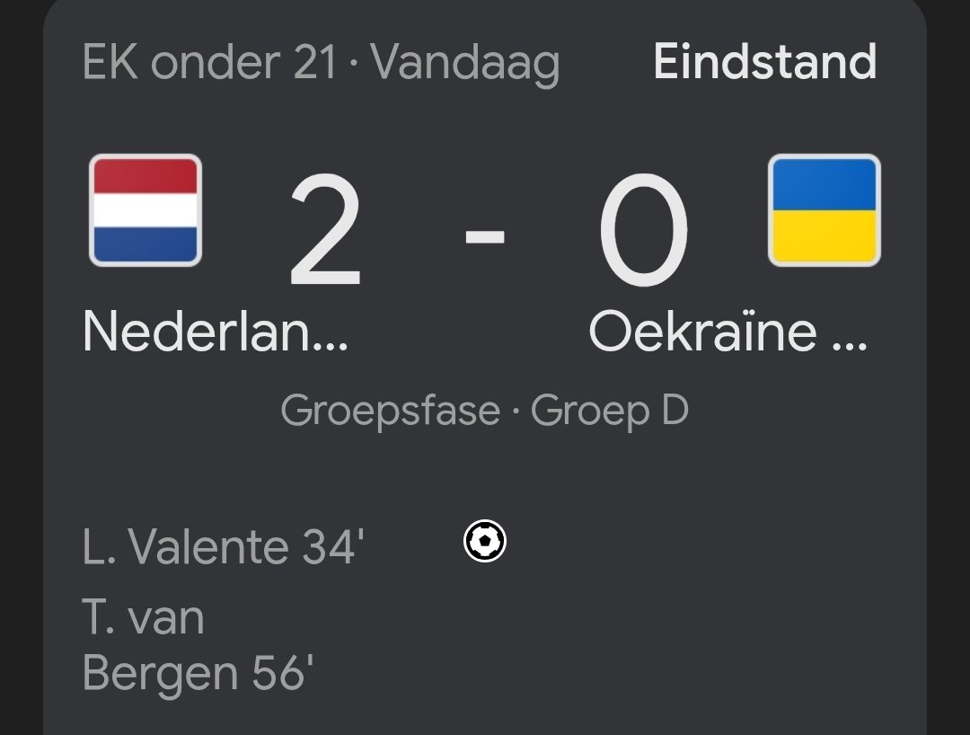 Bam! Tröts!💚
#JongOranje #fcgroningen