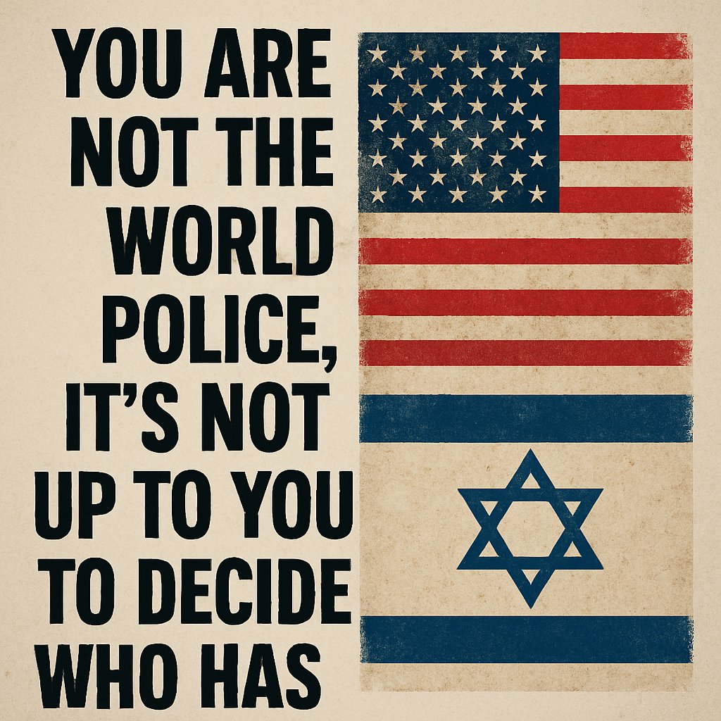Freds_Head's tweet photo. @jacksonhinkle You are not the world police, It's not up to you to decide who has what ! https://t.co/suuKdgiAIi