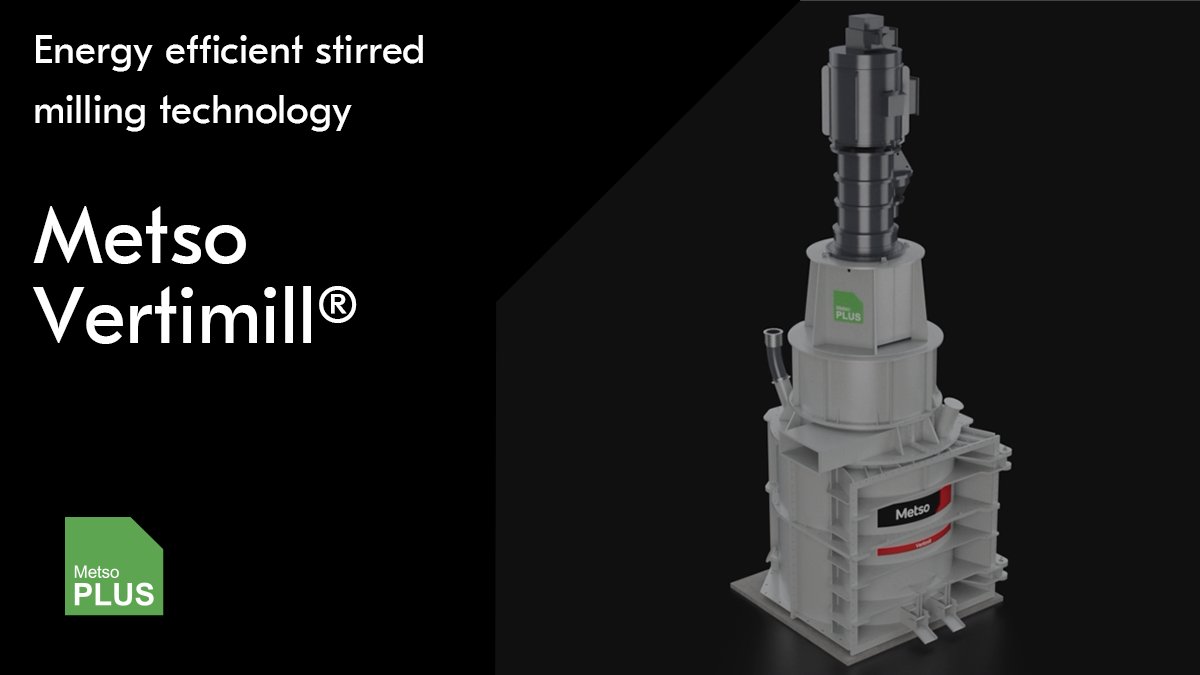 The Metso Vertimill® is a globally recognized energy efficient grinding machine with its high throughput and compact footprint. It is especially efficient in secondary and tertiary grinding, regrinding, fine grinding, and lime slaking. 
Learn more: brnw.ch/21wTvzE