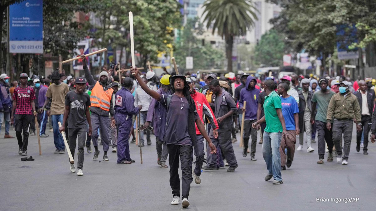 On The World 🌎 today:

<a href="/joyhackel/">Joy Hackel</a>: Protesters in Kenya decry death of blogger in police custody

<a href="/OfmanDaniel/">Daniel Ofman</a>: Russian duo journalists book on experience reporting in Russia

<a href="/matthewjbell/">Matthew Bell</a>: Israel continues to bomb Iran. What comes next?

Tune in 📻 bit.ly/3xyRRfD