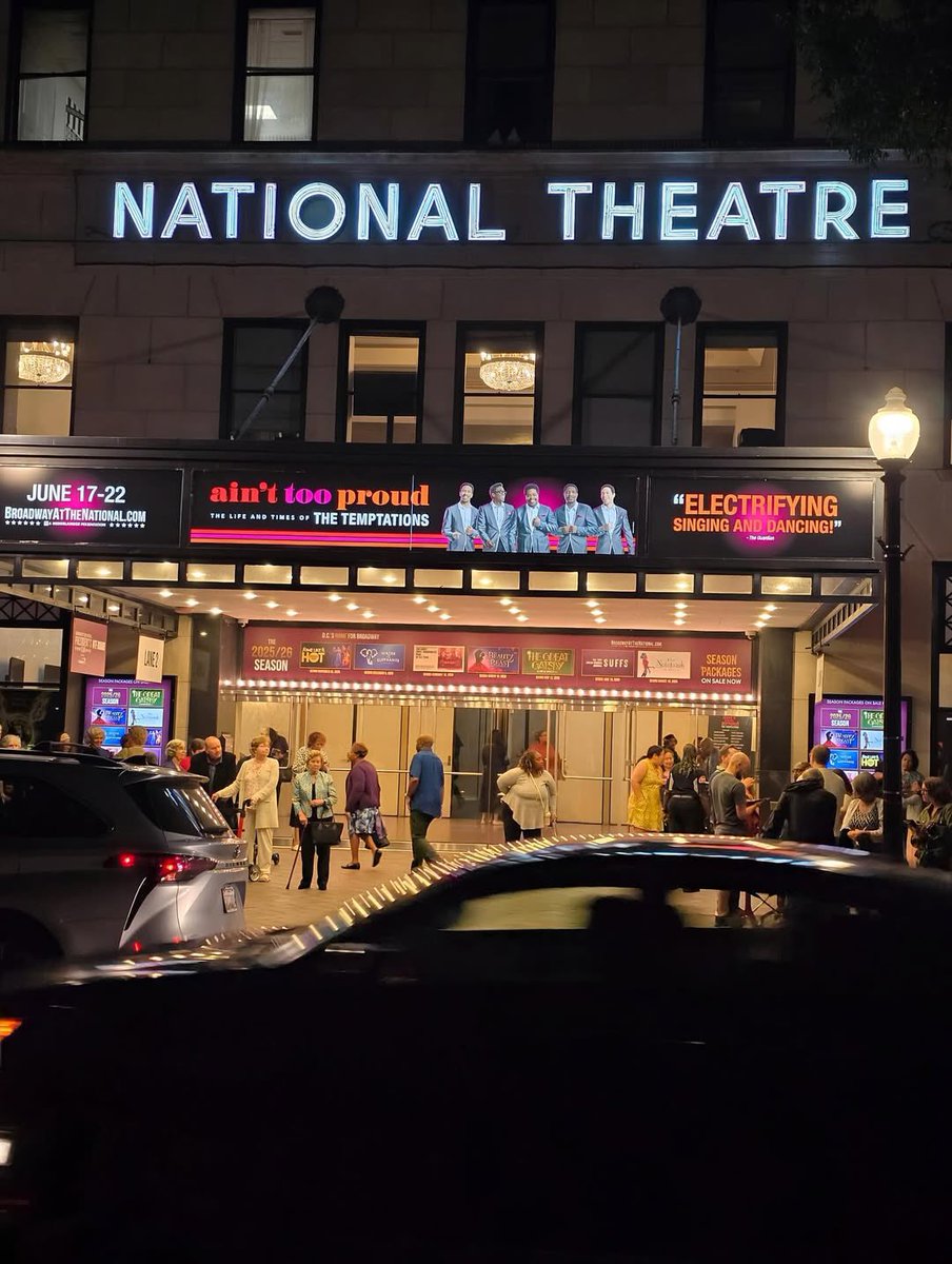 Ain't Too Proud (@ainttooproud) on Twitter photo Last night in DC, we opened to an electrifying house at <a href="/BroadwayNatDC/">Broadway at The National</a> — and celebrated our 200th performance on the road with the 2nd National #AintTooProudTour! 🕺🏾🎉
Thank you to every fan who’s clapped, danced, and sung along with us across the country. Last night in DC, we opened to an electrifying house at <a href="/BroadwayNatDC/">Broadway at The National</a> — and celebrated our 200th performance on the road with the 2nd National #AintTooProudTour! 🕺🏾🎉
Thank you to every fan who’s clapped, danced, and sung along with us across the country.