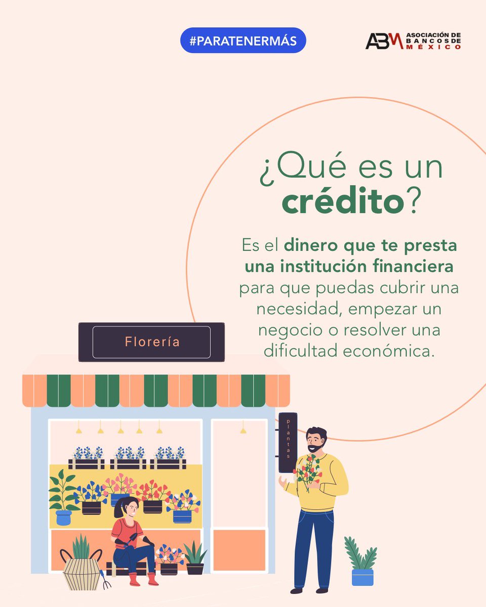 Recuerda siempre que un crédito NO es una extensión de tus ingresos. Es dinero que te presta una institución financiera, el cual deberás devolver con intereses previamente establecidos, en el plazo que elijas.

¡Sé precavido a la hora de usarlo! 👌

#ParaTenerMás #Crédito