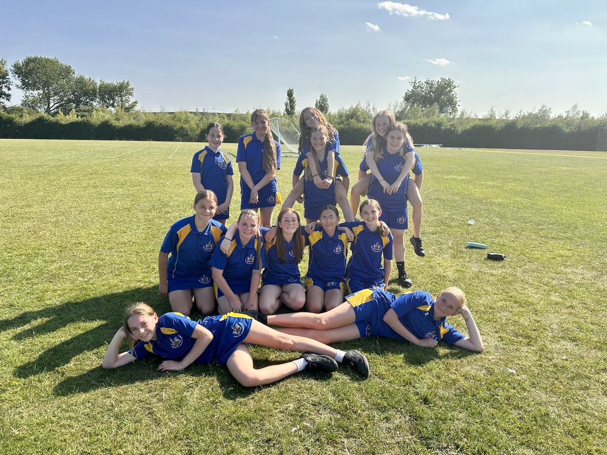 The year 7 and 8 rounders team played Nova Hreod today. ☀️ 
The girls were a delight to take away. So much encouragement given to each other and their rounders skills weren’t  too bad either! 🥎
Year 7 won 19 1/2 - 8. POM Millie &amp; Emily L Year 8 won 25 1/2 - 18. POM Amy &amp; Lois