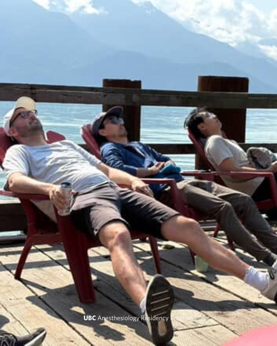 UBC Anesthesiology Residency Program (@ubc_anes) on Twitter photo ☀️ Summer Retreat Photo Dump Incoming ☀️
Our residents enjoying activities and soaking up the sun by the water at Summer Retreat 2025.
Swipe till the end for a sweet surprise!
#UBCAnesthesia #summerretreat #UBC #anesthesia #Anesthesiaresidency ☀️ Summer Retreat Photo Dump Incoming ☀️
Our residents enjoying activities and soaking up the sun by the water at Summer Retreat 2025.
Swipe till the end for a sweet surprise!
#UBCAnesthesia #summerretreat #UBC #anesthesia #Anesthesiaresidency