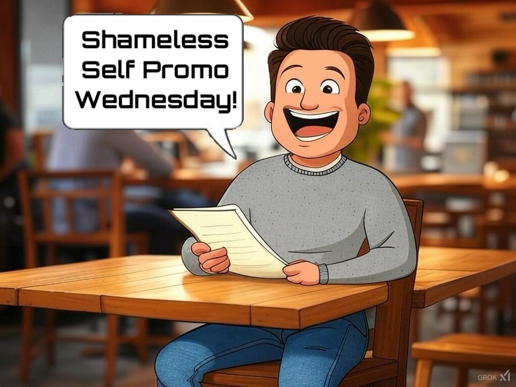 g_chilton100's tweet photo. It's #ShamelessSelfpromoWednesday
Let's promote each other! https://t.co/PC55SjK44a