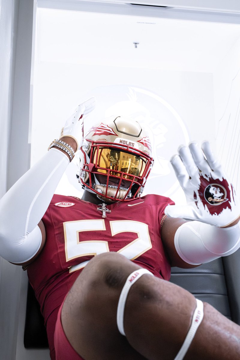 JamesJohnson_52's tweet image. Had a great time at Florida State Go Noles🍢🍢 @Coach_Norvell