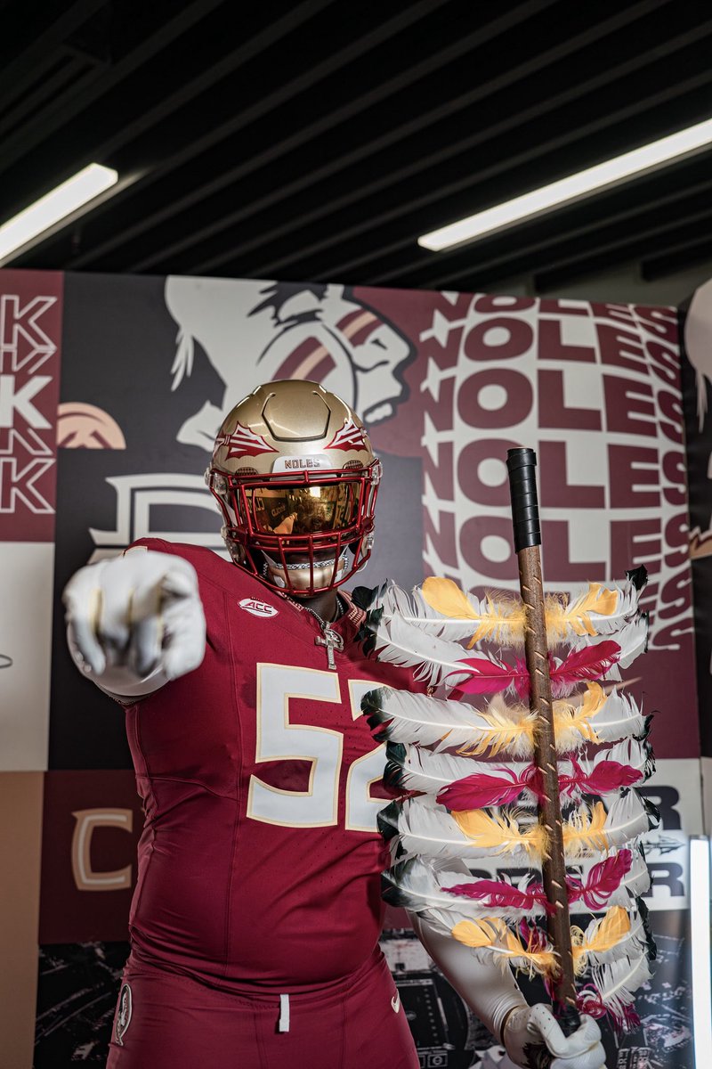 JamesJohnson_52's tweet image. Had a great time at Florida State Go Noles🍢🍢 @Coach_Norvell