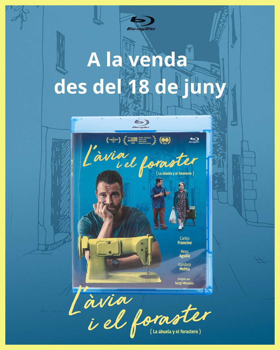 L’àvia i el foraster continua el seu camí amb el llançament en Blu-ray.
La pel·lícula de Sergi Miralles, la més vista en valencià als cinemes en els últims anys.
Ja a la venda a Fnac i Amazon.