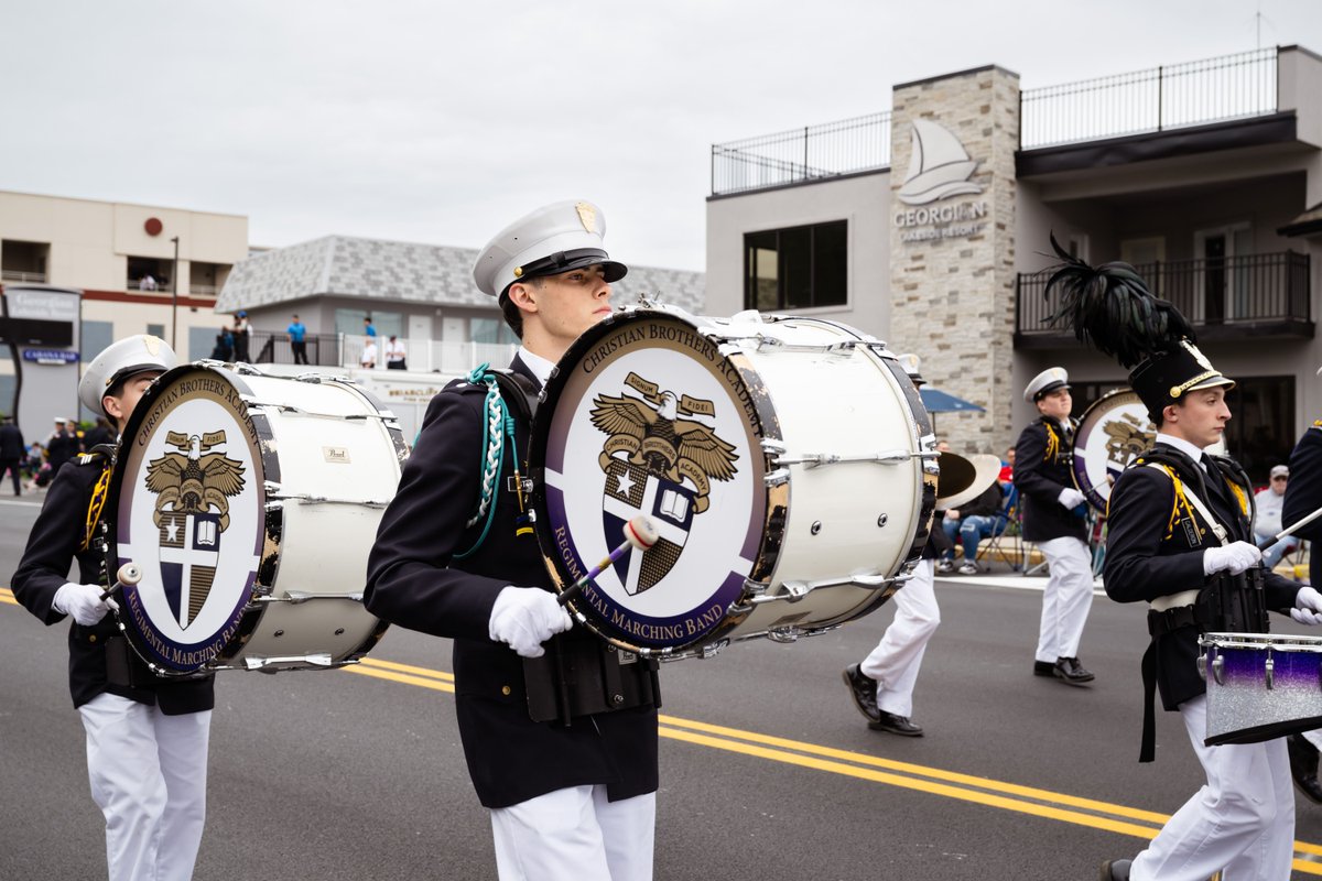 cbaalbany's tweet image. On Saturday, June 14, the CBA Marching Band participated in Lake George’s Flag Day Parade. The Brothers were proud to represent and march alongside Colonie Fire Department. Click here to view more photos: tinyurl.com/3w6sshs3 Go Brothers!