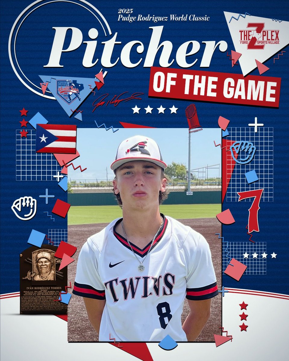 ✭Five Tool Texas✭ (@fivetooltexas) on Twitter photo #PudgeWC F: <a href="/DFWTwins/">DFW TWINS</a> 16U Scout 3, 16U Offspeed Baseball Garcia 2
PoG: <a href="/MaxCruise34/">Max Woerner</a> 1-2, 3B, RBI, R, BB
Pitcher: <a href="/jaxon_knapp1/">Jaxon Knapp 2028 QB</a> 4 IP, 11K, 3H, ER #PudgeWC F: <a href="/DFWTwins/">DFW TWINS</a> 16U Scout 3, 16U Offspeed Baseball Garcia 2
PoG: <a href="/MaxCruise34/">Max Woerner</a> 1-2, 3B, RBI, R, BB
Pitcher: <a href="/jaxon_knapp1/">Jaxon Knapp 2028 QB</a> 4 IP, 11K, 3H, ER