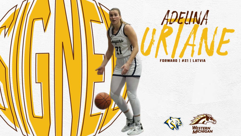 Western Nebraska WBB (@wnccwbb) on Twitter photo Signed, Sealed, & Delivered ✍️
Congrats to our girl Adi for officially signing with <a href="/WMU_WBB/">WMU Women's BBall</a> !! Our team and Cougar nation is extremely proud of you!!
#GoCougs #CougsForLife Signed, Sealed, & Delivered ✍️
Congrats to our girl Adi for officially signing with <a href="/WMU_WBB/">WMU Women's BBall</a> !! Our team and Cougar nation is extremely proud of you!!
#GoCougs #CougsForLife