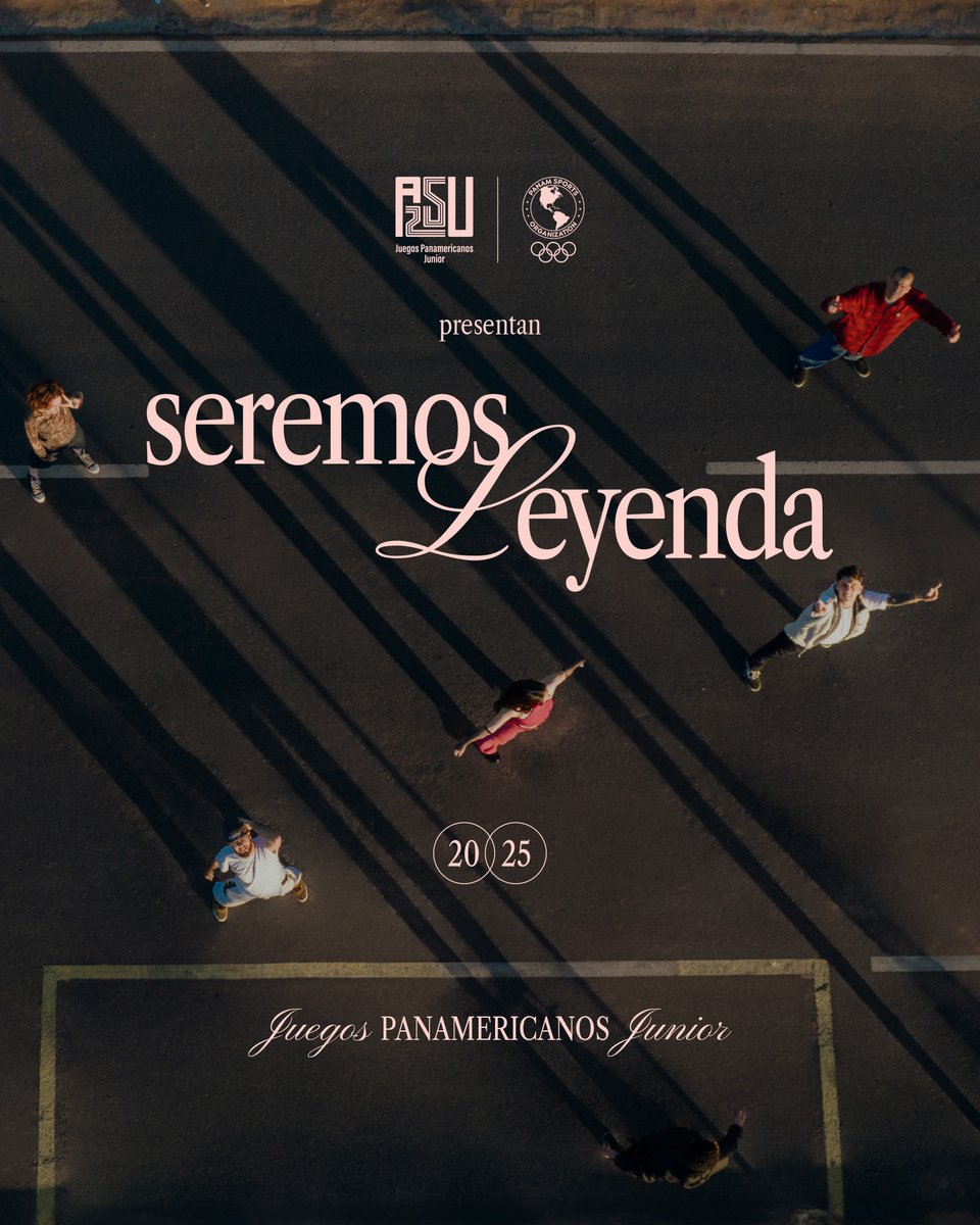 #ASU2025 🎶"Seremos Leyenda", el himno oficial de los Juegos Panamericanos Junior Asunción 2025: tinyurl.com/yedkrse4