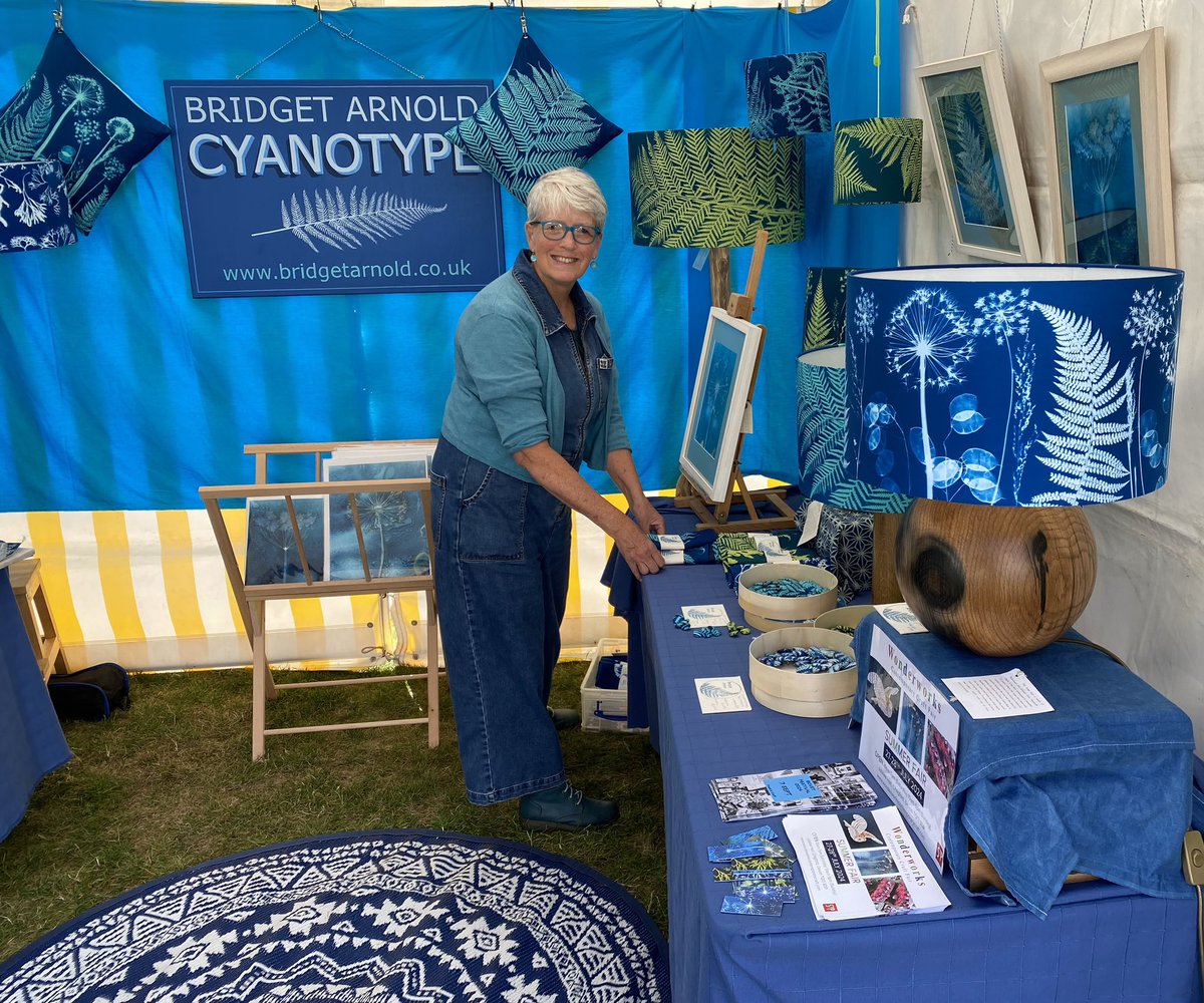 Not long now until <a href="/exetercraftF/">exetercraftfestival</a> taking place 3-5 July on Exeter Cathedral Green so am
stand number 21 also known as the Blue Tent !