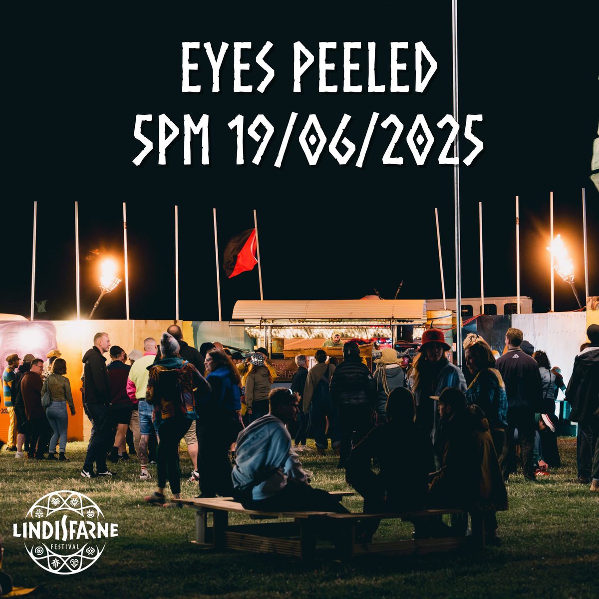Lindisfarne Festival (@lindisfarnefest) on Twitter photo PILGRIMS 👀 🚨 👀 
We’ve got news….. 
💜 PILGRIMS 👀 🚨 👀 
We’ve got news….. 
💜