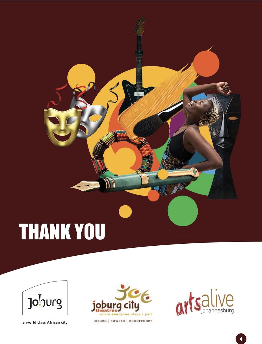 Calling all arts organisations!
Joburg City Theatres is inviting submissions for the 2025/26 Arts, Culture &amp; Heritage Programme. If you’ve got 3+ years of impactful work in the sector, we want you!

Apply now 👉 docs.google.com/forms/d/e/1FAl…

#JoburgCulture #JoburgArtsalive