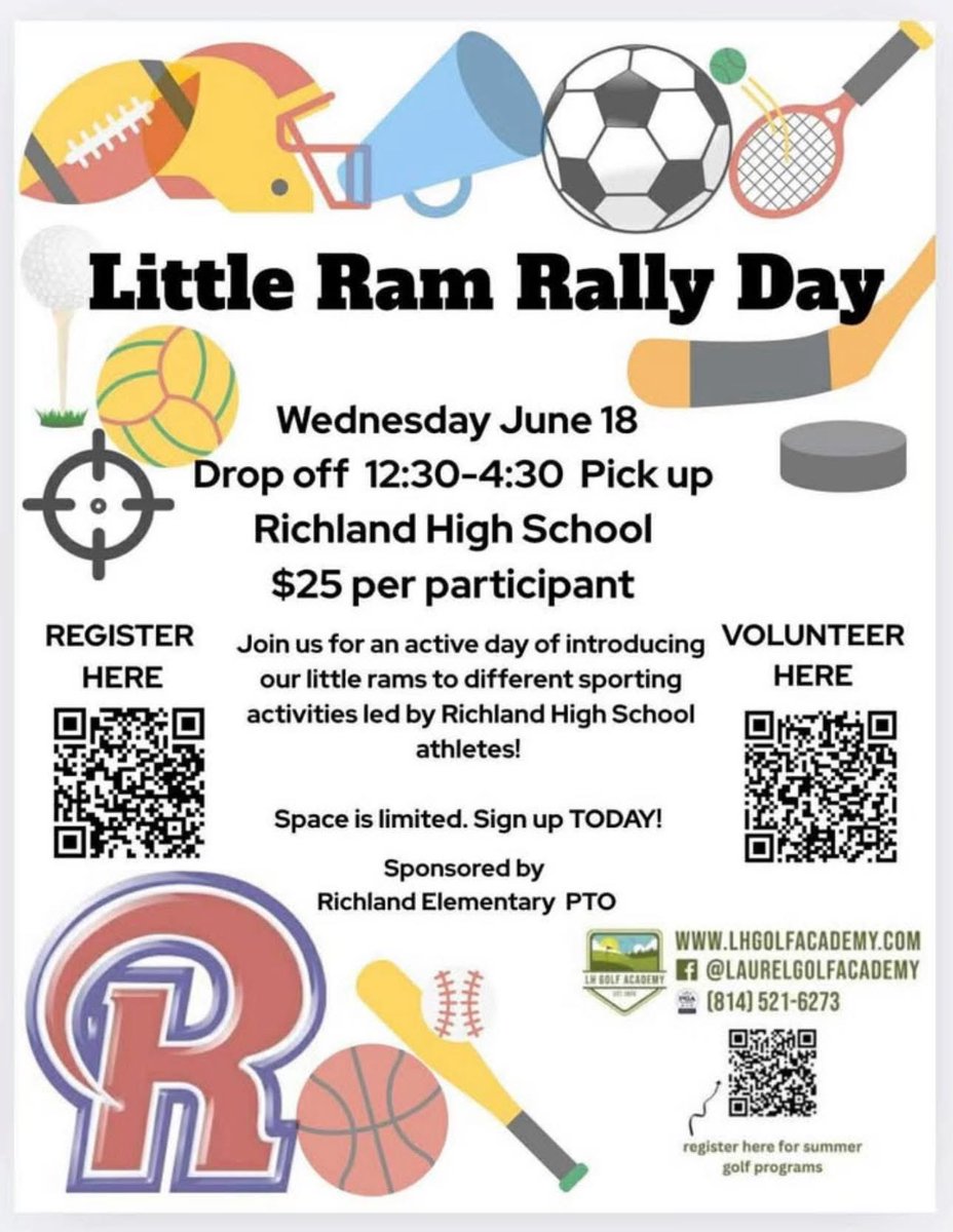 Our varsity players were excited to participate in the Little Ram Rally Day with the elementary students today.