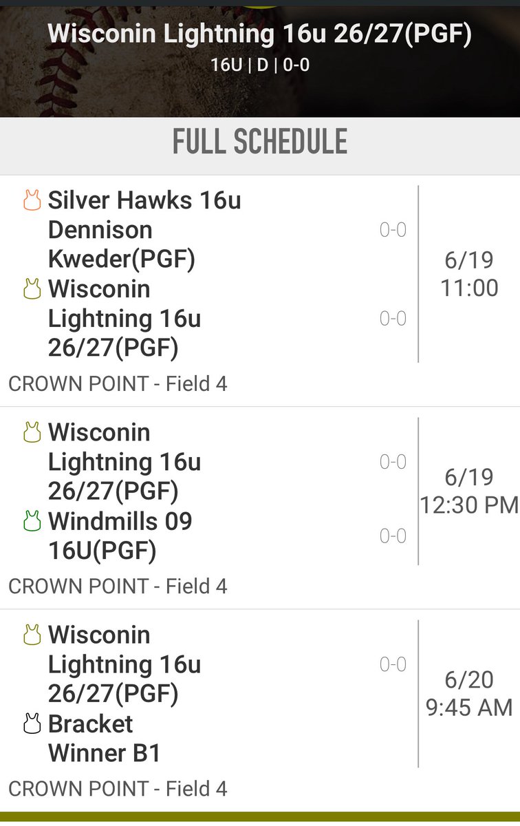Kara Knop (@karaknop2027) on Twitter photo I am looking forward to playing with my teammates in Crown Point starting on Thursday. I am excited for good competition, fun with friends and teammates and softball! <a href="/WI_LightningSB/">WI Lightning SB</a> <a href="/wilightning08/">Wisconsin Lightning 2008</a> <a href="/HarvardD50/">Harvard CUSD 50</a> I am looking forward to playing with my teammates in Crown Point starting on Thursday. I am excited for good competition, fun with friends and teammates and softball! <a href="/WI_LightningSB/">WI Lightning SB</a> <a href="/wilightning08/">Wisconsin Lightning 2008</a> <a href="/HarvardD50/">Harvard CUSD 50</a>