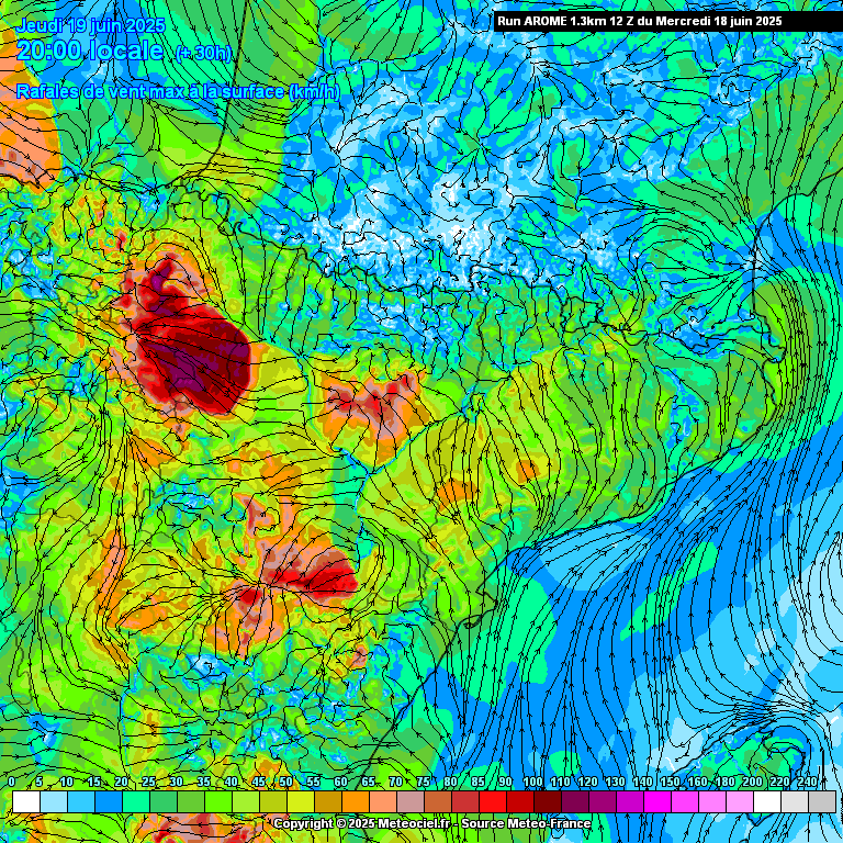 alexmegapc's tweet photo. Demà i divendres el vent de garbí serà protagonista, per tant #spooiler ràpid #localoretfaller cascarà de valent, potser demà ja tenim els primers 40 cap a ponent, a la costa 30 llargs i ja va sonant el #bomboinfierno, divendres més, continuem amb aquest juny canicular i de moment no es veu res fins a final de mes, calor i més calor amb alguna tronada Pirineu.#meteo