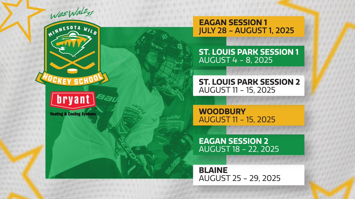 DON'T WAIT! 🔥

Register NOW for the Wes Walz Hockey School located in Blaine to get elite training and improve your game! 🏒
nscsports.org/events/weswalz/
