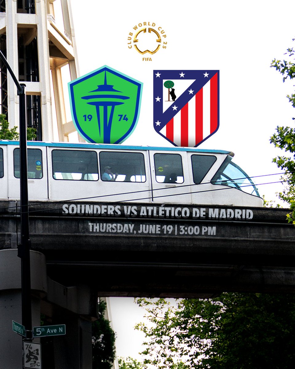 SoundersFC's tweet image. Nuestra casa. El escenario mundial. 🌎

#TakeItToTheWorld | #FIFACWC