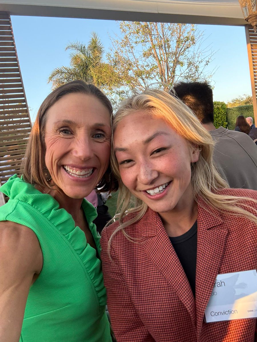 elizabeth's tweet image. Thank you to the @coatuemgmt team for an amazing East Meets West conference. Great people, great conversations, & a room packed with techno-optimism. @kevinweil and I loved every minute of it!