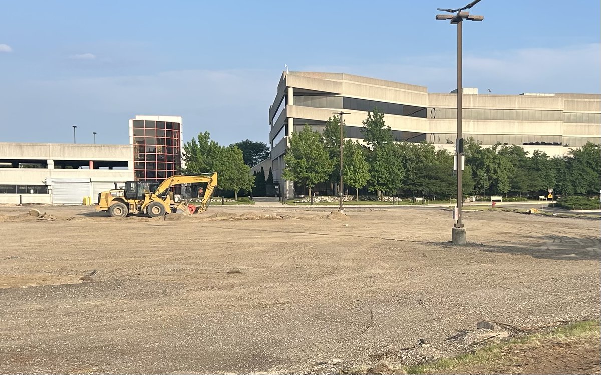 Digging has begun in the Six Mile-Haggerty area towards constructing a Whole Foods store - the first step in a multiple-phase redevelopment of the 22-acre site in Livonia.