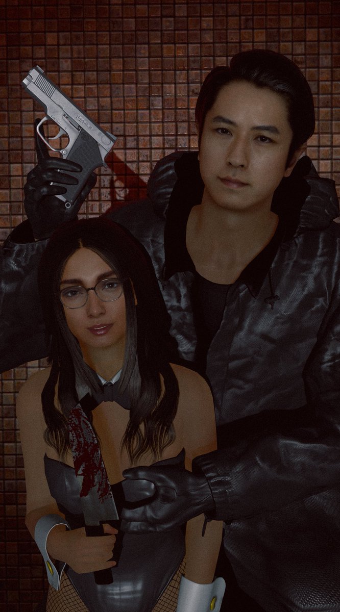 kuroiwasex's tweet photo. look at my villainous duo bruh they’re not getting shit done https://t.co/wtQcHSL7ZS