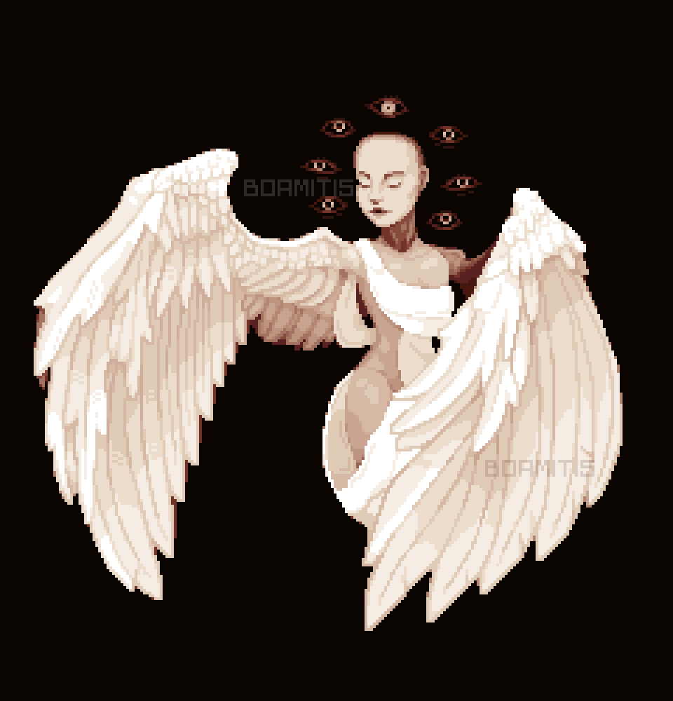 Angel #Pixelart #Digitalart