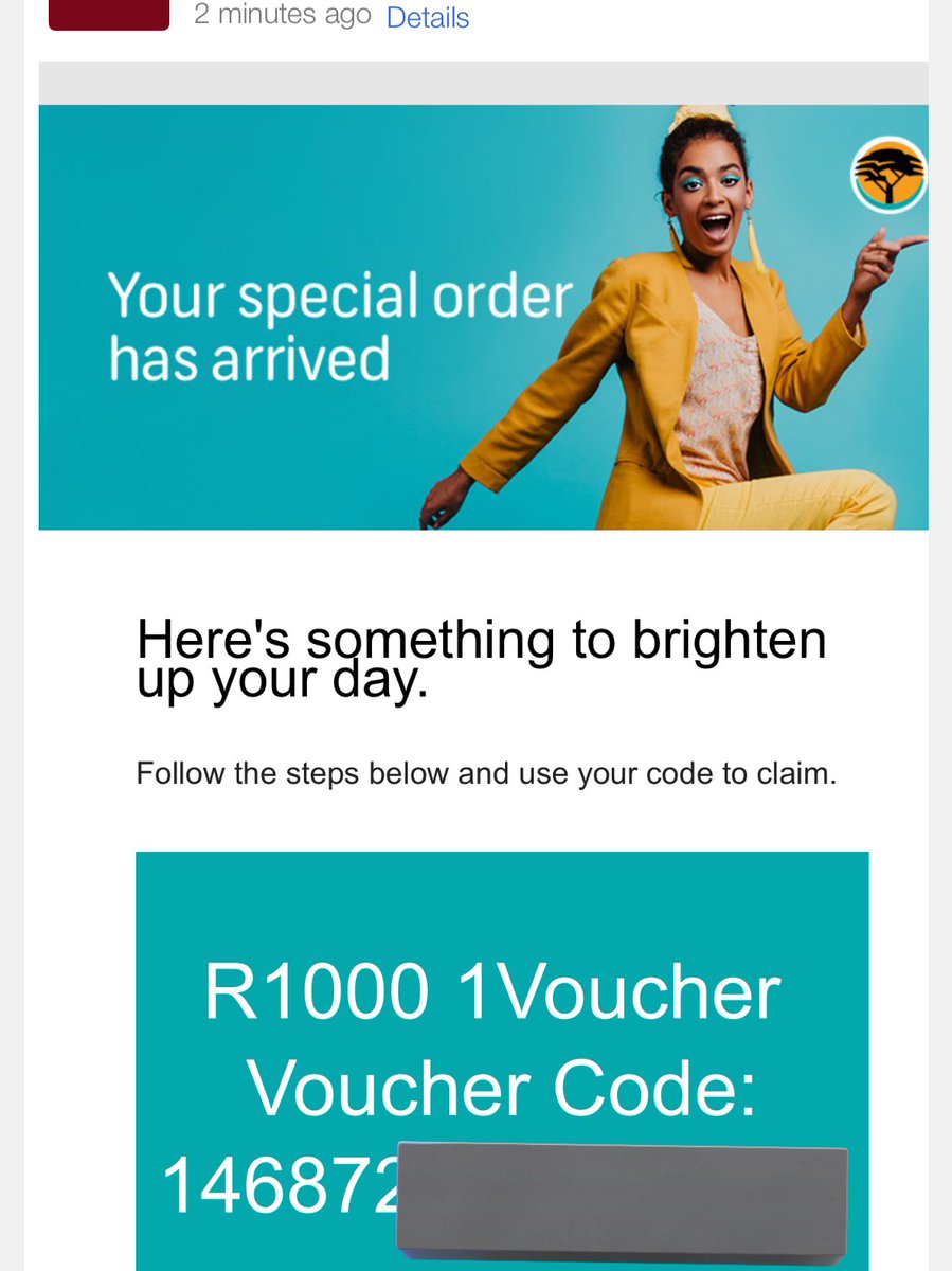 𝐆𝐈𝐕𝐄𝐀𝐖𝐀𝐘 

R1000 voucher to be given away at 10am tomorrow. 

The forms been great and it’s been a while since I did one of these.

Retweet, like and follow to enter! 

Good luck! 

Winner will be announced once the tweet surpasses 100 retweets.