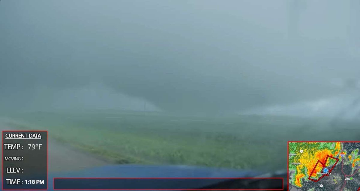 Brian 🌪 (@brianallenwx) on Twitter photo Big multivortex wedge tornado on <a href="/ChasingWConnor/">Connor Croff</a> stream near Mason city Illinois youtube.com/live/CyRIOIKMk… Big multivortex wedge tornado on <a href="/ChasingWConnor/">Connor Croff</a> stream near Mason city Illinois youtube.com/live/CyRIOIKMk…
