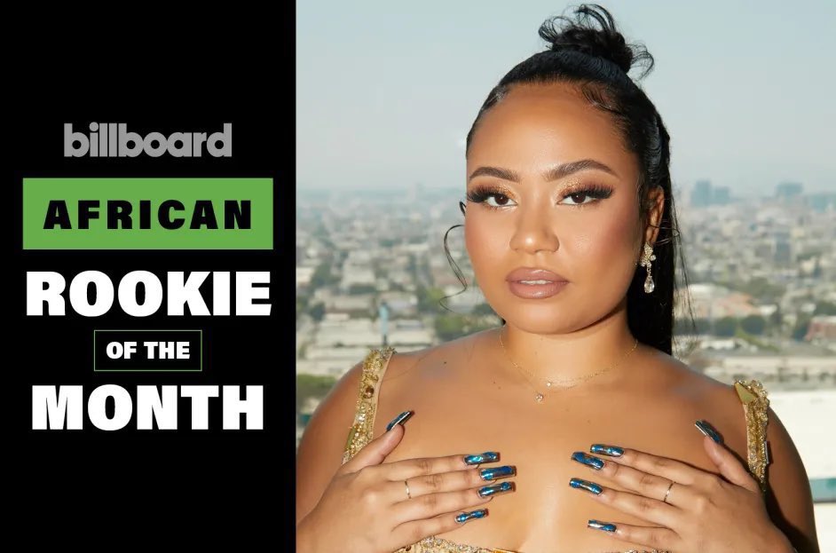 JUST IN 🚨

Moliy has been named Billboard African Rookie of the Month for June🌟👏