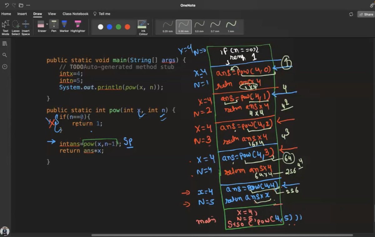 ashim_03sep's tweet image. 📅 Day 20/30 – Java + DSA
💡 Topic: Recursion Basics
→ Understood base case & recursive calls
→ Solved: Factorial, Print N to 1
→ Grasped the flow of recursive stack 🔁
#Day20 #JavaWithDSA #Recursion #ProblemSolving #30DaysOfCode