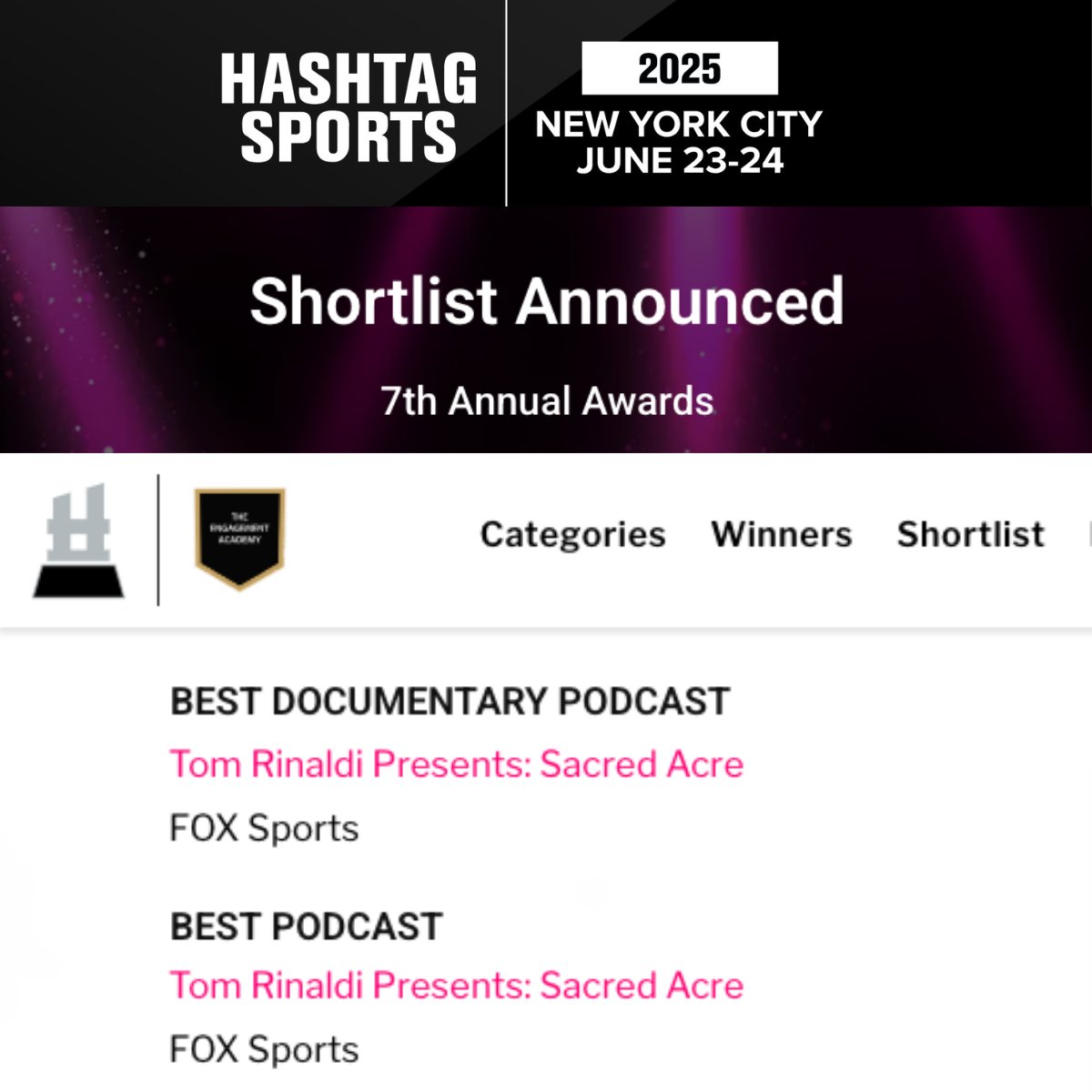 PorterHouse Media (@porterhousemdia) on Twitter photo Honored and thankful to be nominated for a <a href="/HashtagSports/">Hashtag Sports</a> Award in 2 Categories. Our work with <a href="/FOXSports/">FOX Sports</a>, <a href="/blueduckmedia/">Blue Duck Media</a>, Tom Rinaldi, and our own <a href="/djsteveporter/">Steve Porter</a>, telling the impactful story of legendary Coach Ed Thomas is a finalist for both 'Best Documentary Podcast' and 'Best Honored and thankful to be nominated for a <a href="/HashtagSports/">Hashtag Sports</a> Award in 2 Categories. Our work with <a href="/FOXSports/">FOX Sports</a>, <a href="/blueduckmedia/">Blue Duck Media</a>, Tom Rinaldi, and our own <a href="/djsteveporter/">Steve Porter</a>, telling the impactful story of legendary Coach Ed Thomas is a finalist for both 'Best Documentary Podcast' and 'Best
