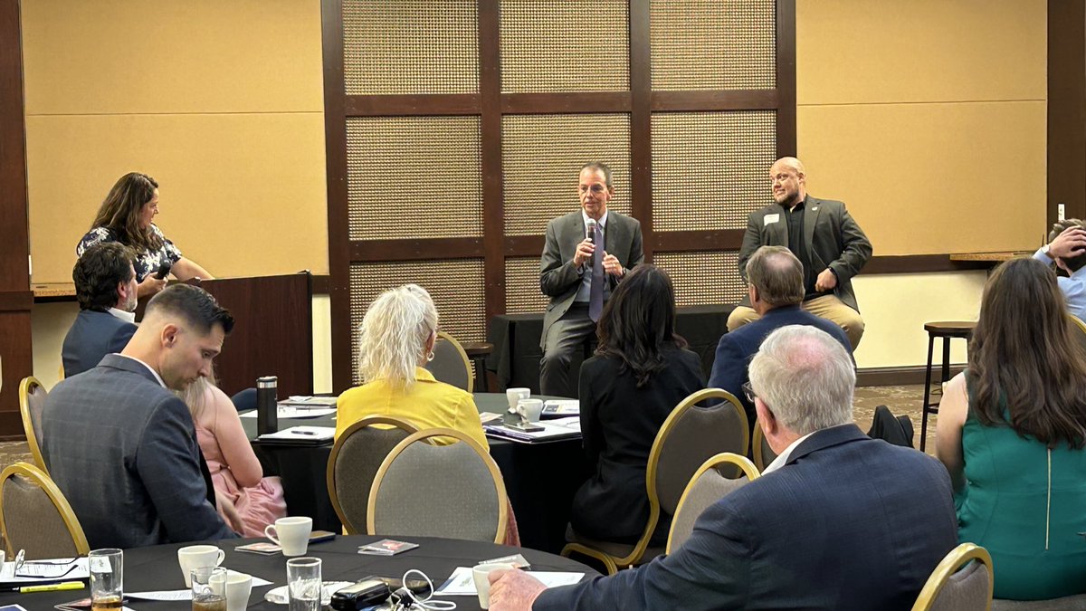 It was an honor to join <a href="/FortHaysState/">Fort Hays State University</a>’s Ben Schears today at the Meet in the Middle Kansas Issues Summit to discuss the future of higher education.

<a href="/KState/">K-State</a> | #KState