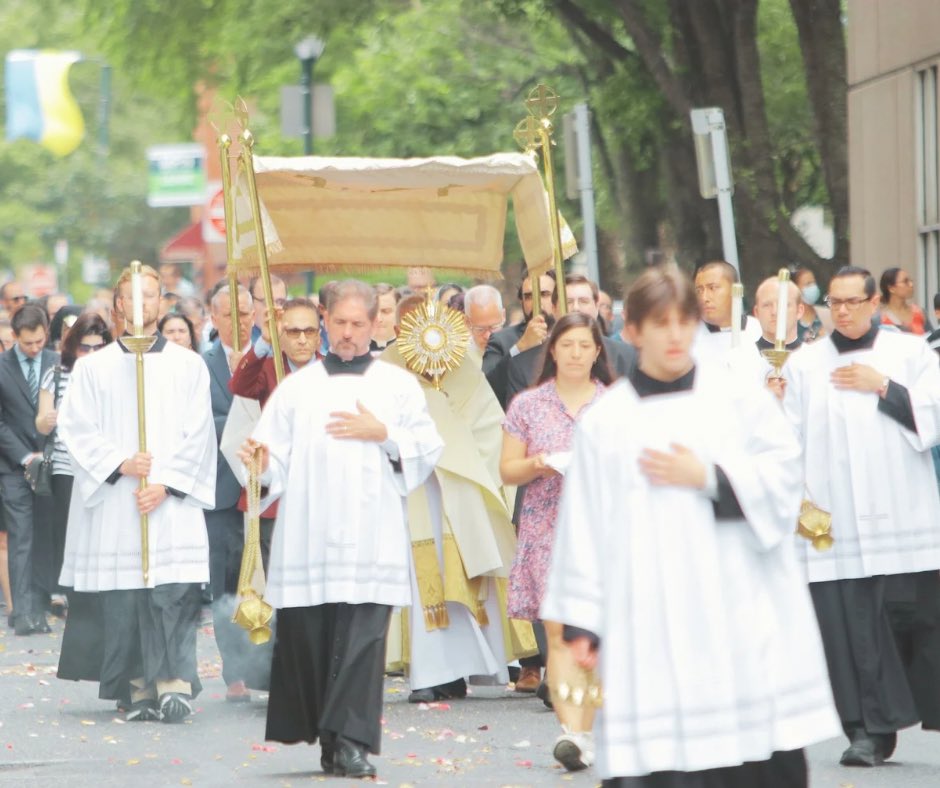 Archbishop Nelson Perez (@archbishopperez) on Twitter photo 1/2 Dear Sisters and Brothers in Christ,
This Sunday, June 22, 2025, is the Solemnity of the Most Holy Body and Blood of Christ, popularly known as Corpus Christi and will be observed at <a href="/CathedralPhila/">CathedralPhila</a> with an outdoor procession immediately following the 11:00 AM Solemn Mass. 1/2 Dear Sisters and Brothers in Christ,
This Sunday, June 22, 2025, is the Solemnity of the Most Holy Body and Blood of Christ, popularly known as Corpus Christi and will be observed at <a href="/CathedralPhila/">CathedralPhila</a> with an outdoor procession immediately following the 11:00 AM Solemn Mass.