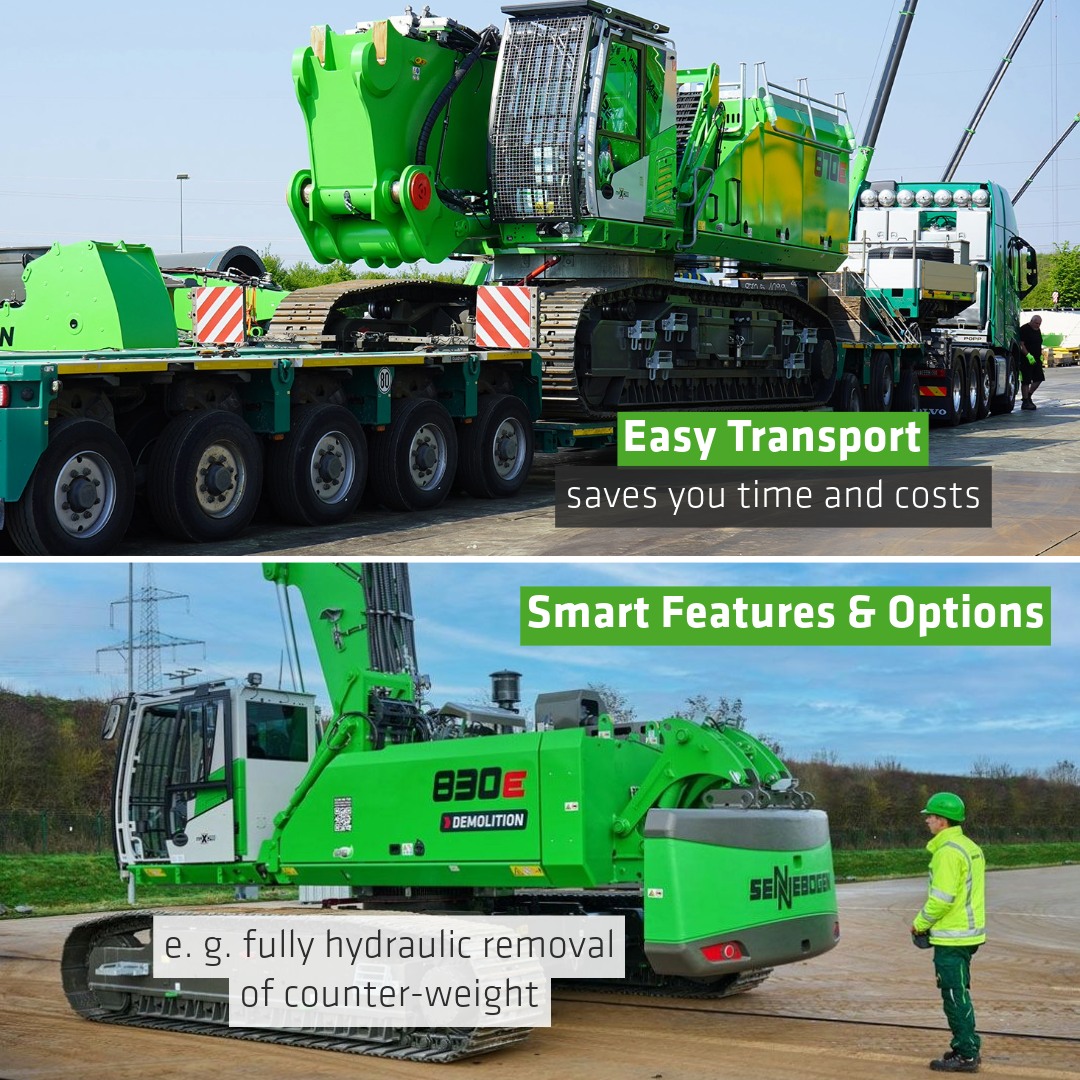 💥 Demolition Power, Redefined.

✅ Versatile for demolition, sorting &amp; foundation work
🔄 Fast equipment changes = less downtime
🚚 Compact and easy to transport
💡 Reach heights up to 36m with maximum control

#Demolition #SENNEBOGEN #PatODonnellandCo