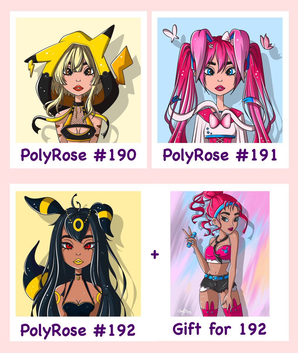 PolyRose (@polyrosenft) on Twitter photo ๐นSOLD OUT๐น
OMG ! Fast Sold Out ๐ฅน
๐ญ Incredible
Thank u so much dears
You're sooo Amazing ๐ฅน
190 - <a href="/katas_art/">Kata ๐จ๐ฆ๐ญ๐บ</a>
191 - <a href="/Pinkdiamondmeta/">๐ธEtherealQueen.eth๐ธAKCB</a>
Welcome to the Rose Fam dear ๐
192 - <a href="/msangexo_/">โฅ ๐๐ป๐ด๐ฒ</a>
Gift sent ๐ฅฐ
Huge thanks, Huge thank u all ๐ญ
๐น๐๐น๐๐น๐๐น ๐นSOLD OUT๐น
OMG ! Fast Sold Out ๐ฅน
๐ญ Incredible
Thank u so much dears
You're sooo Amazing ๐ฅน
190 - <a href="/katas_art/">Kata ๐จ๐ฆ๐ญ๐บ</a>
191 - <a href="/Pinkdiamondmeta/">๐ธEtherealQueen.eth๐ธAKCB</a>
Welcome to the Rose Fam dear ๐
192 - <a href="/msangexo_/">โฅ ๐๐ป๐ด๐ฒ</a>
Gift sent ๐ฅฐ
Huge thanks, Huge thank u all ๐ญ
๐น๐๐น๐๐น๐๐น
