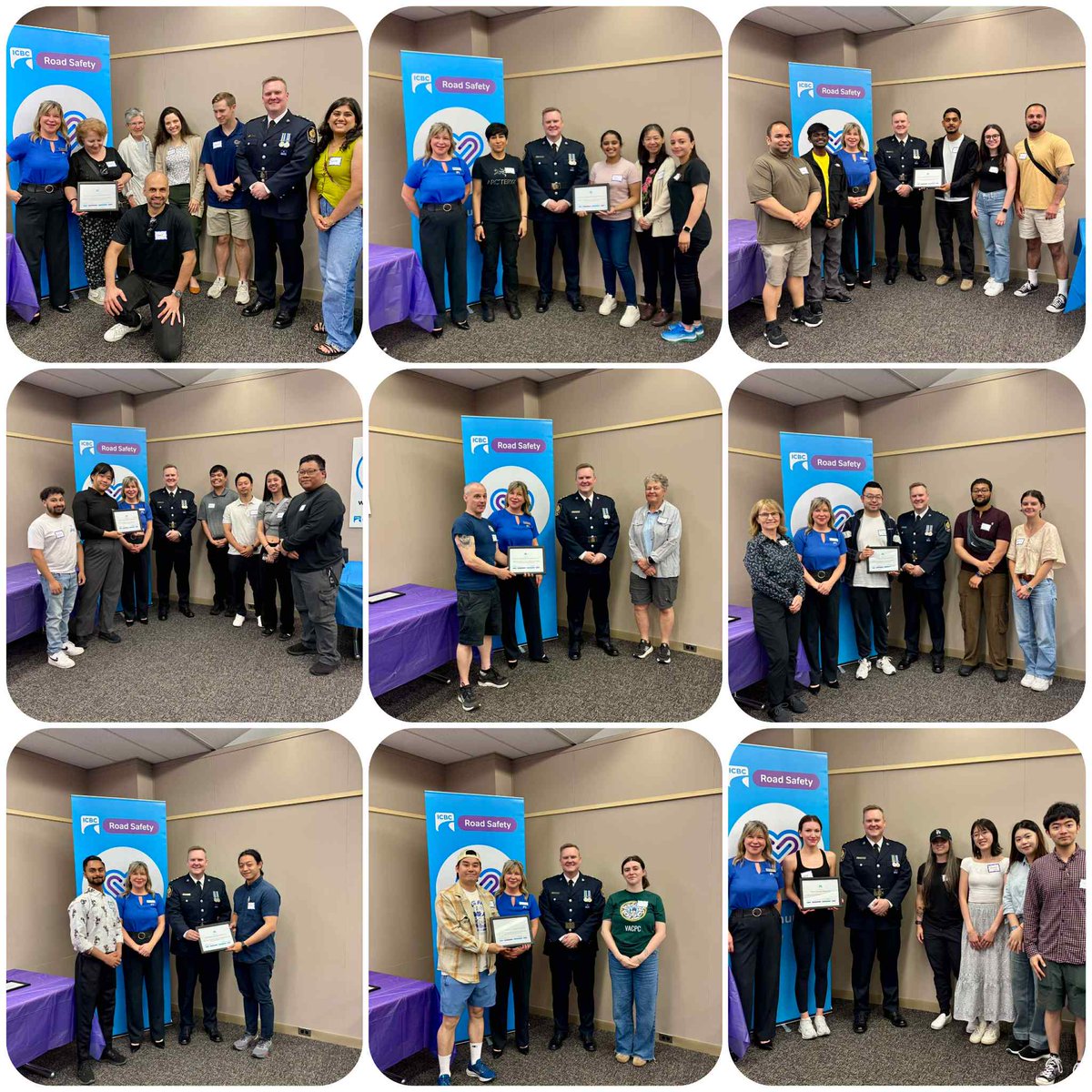 🤩 KOMCPC had the honour of attending the ICBC Road Safety–VPD CPC Volunteers Symposium!
The day was filled with valuable safety insights, and inspiring stories highlighting the impact we all make together. A big shoutout to all the volunteers! 🚔
<a href="/icbc/">ICBC</a> <a href="/VancouverPD/">Vancouver Police</a>