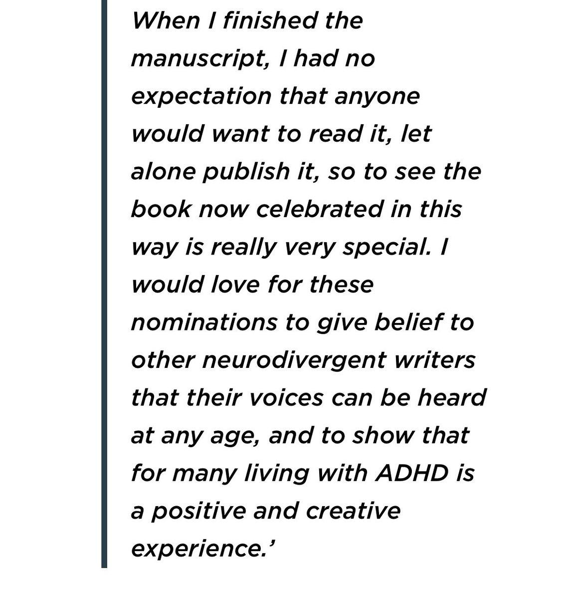Tom’s wonderful quote on receipt of these honours is here: