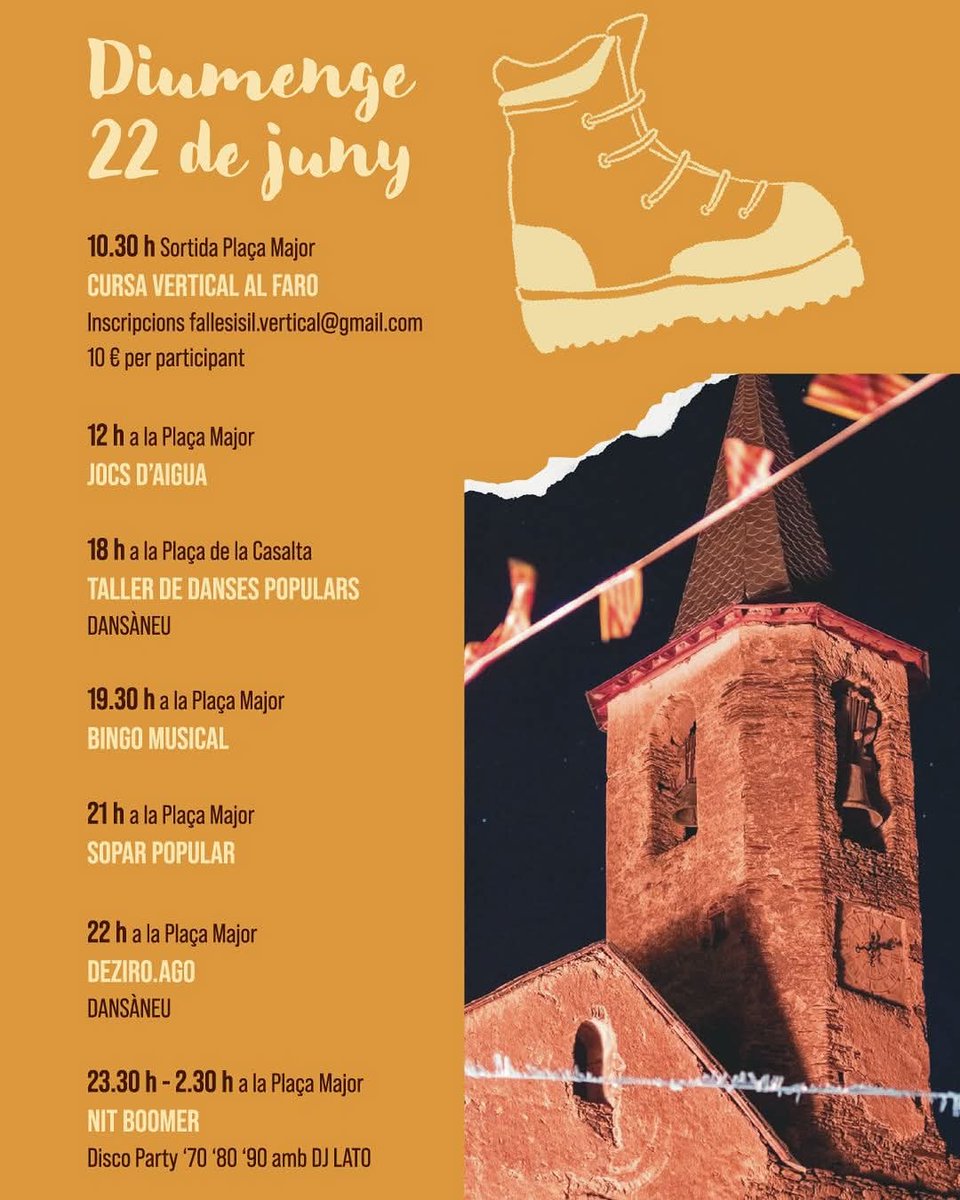 visitpallars's tweet photo. 🔥Programa de les Falles d’Isil i Festa Major 2025! Tradició, foc i cultura al Pallars Sobirà!
👉 Consulta’l aquí: https://t.co/KdO2PVcQeI
#FallesIsil #FestaMajorIsil #Falles2025 #PallarsSobirà #aralleida https://t.co/JqJM0G4eYS
