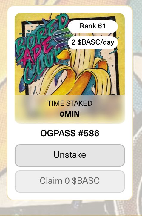 Adrian Rivera (@soyadrianrivera) on Twitter photo So I staked my Legendary OG pass for life‼️‼️Para siempre‼️‼️
999999999 days (27,397 years).
2️⃣7️⃣,3️⃣9️⃣7️⃣ years
In <a href="/BoredApeSolClub/">Bored Ape Solana Club</a> I trust
In <a href="/dak_daze/">Daze💎</a> I trust
In <a href="/XElementia/">XElementia</a> I trust
In $BASC I trust So I staked my Legendary OG pass for life‼️‼️Para siempre‼️‼️
999999999 days (27,397 years).
2️⃣7️⃣,3️⃣9️⃣7️⃣ years
In <a href="/BoredApeSolClub/">Bored Ape Solana Club</a> I trust
In <a href="/dak_daze/">Daze💎</a> I trust
In <a href="/XElementia/">XElementia</a> I trust
In $BASC I trust