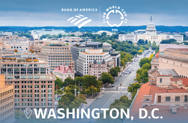 Look out #WashingtonDC, the @FIFACWC is coming this summer! It’s an honor to host the new 32-team tournament featuring the world's biggest soccer clubs. The games will bring unparalleled energy and spirit to the city, and I can’t wait to join in! #FIFACWC