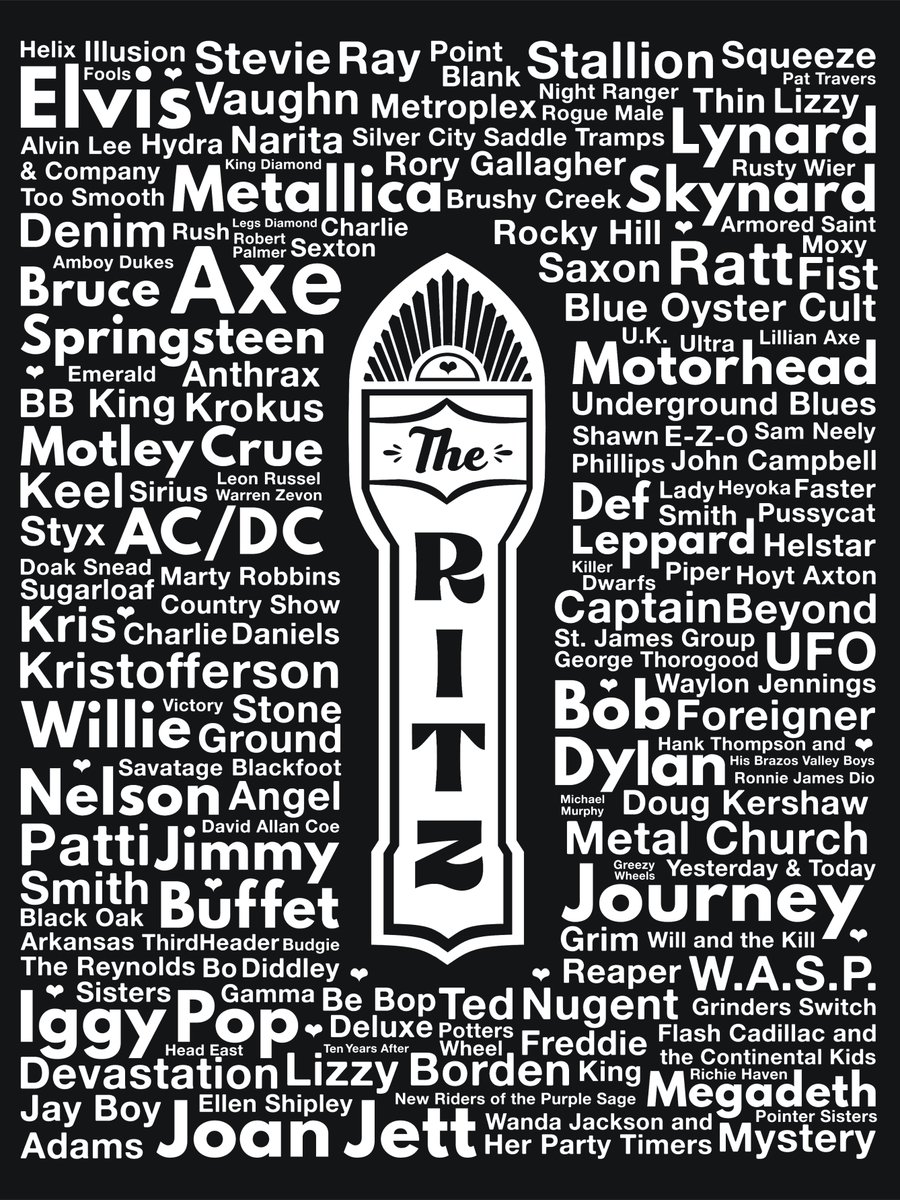 From <a href="/Metallica/">Metallica</a> to <a href="/springsteen/">Bruce Springsteen</a>, legends lit up this stage — and they will again.   🎭 Be part of the comeback! Did you see any of these legends perform at The Ritz?