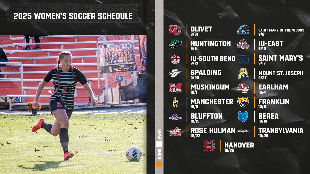 Anderson Athletics (@athleticsau) on Twitter photo Be sure to check out the <a href="/AURavensWS/">AU Women's Soccer</a> schedule for the 2025 season! #SoarRavensSoar #GBGR Be sure to check out the <a href="/AURavensWS/">AU Women's Soccer</a> schedule for the 2025 season! #SoarRavensSoar #GBGR