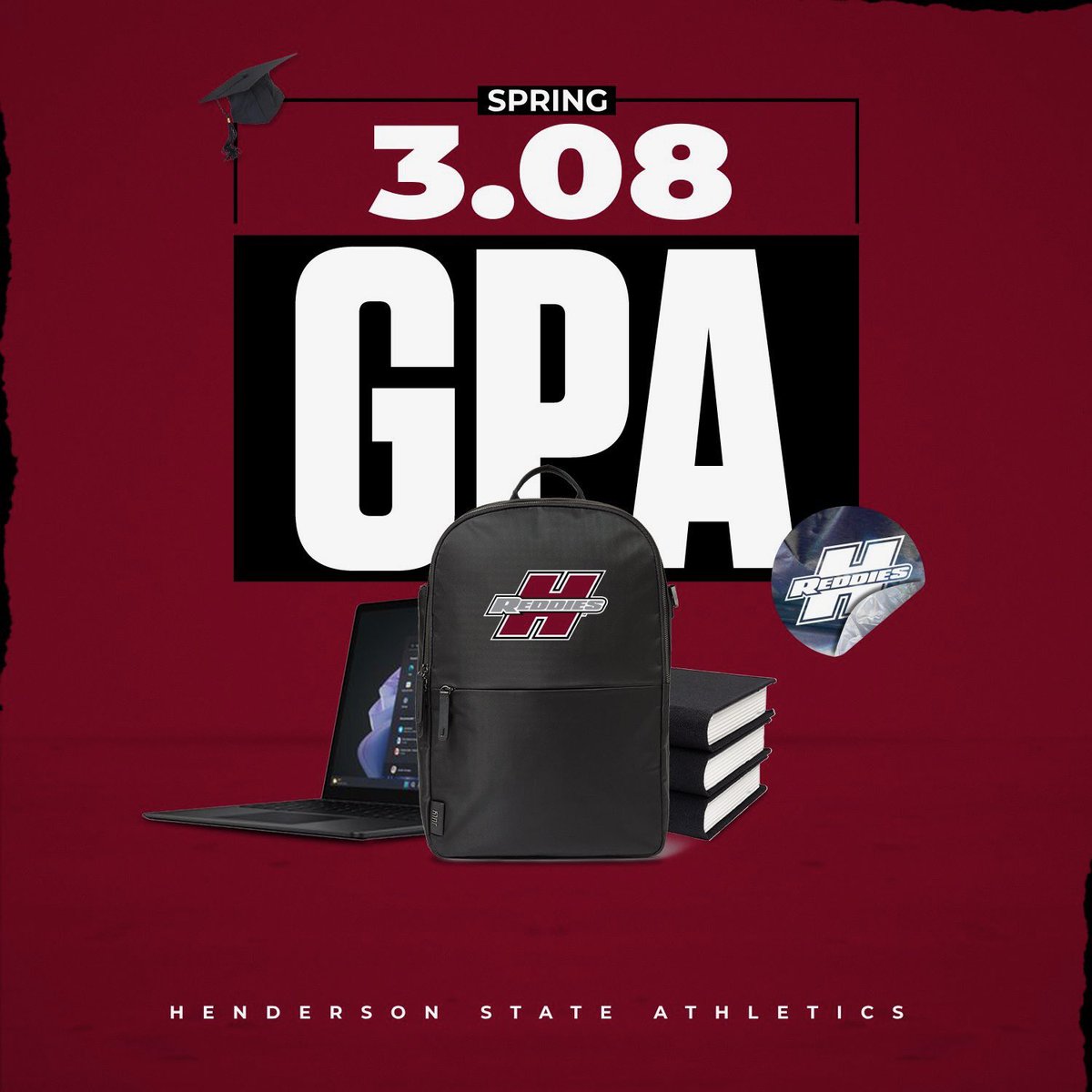 George Brooks (@gbrooks58) on Twitter photo So incredibly proud of our Student Athletes here <a href="/ReddieSports/">Reddie Athletics</a> for posting a 3.08 GPA this past semester!!
A huge thank you to all of the Faculty who play a huge part in our success.
That is now 17 consecutive semesters of above a 3.0 GPA here at Henderson.
#NoMereBeast So incredibly proud of our Student Athletes here <a href="/ReddieSports/">Reddie Athletics</a> for posting a 3.08 GPA this past semester!!
A huge thank you to all of the Faculty who play a huge part in our success.
That is now 17 consecutive semesters of above a 3.0 GPA here at Henderson.
#NoMereBeast