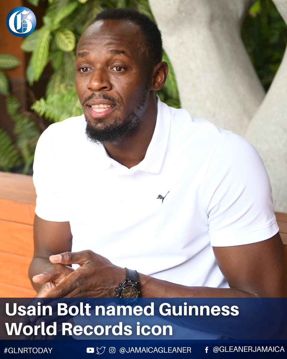 Jamaica sprint legend Usain Bolt has been named a Guinness World Records icon. Bolt, who is the world’s fastest man and who holds multiple records, was presented with the recognition today.

Read more: jamaica-gleaner.com/article/news/2… #GLNRToday
