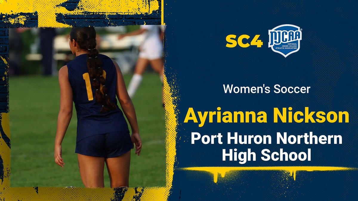 ⚽️✍🏻 Women’s Soccer Signing 

Welcome Ayrianna Nickson who signed to play soccer at St. Clair County Community College! Ayrianna is coming to SC4 from Port Huron Northern High School. 

#skipperpride #sc4bound