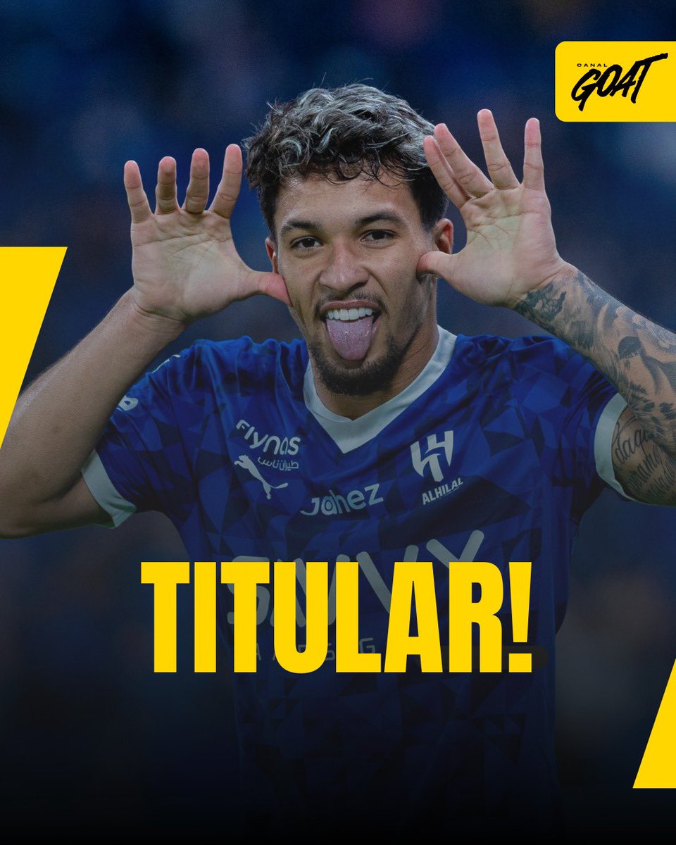 BRAZUCA TITULAR! 🇧🇷

O atacante Marcos Leonardo será o substituto do lesionado Mitrovic na estreia do Al-Hilal no #FIFACWC

#GOAT