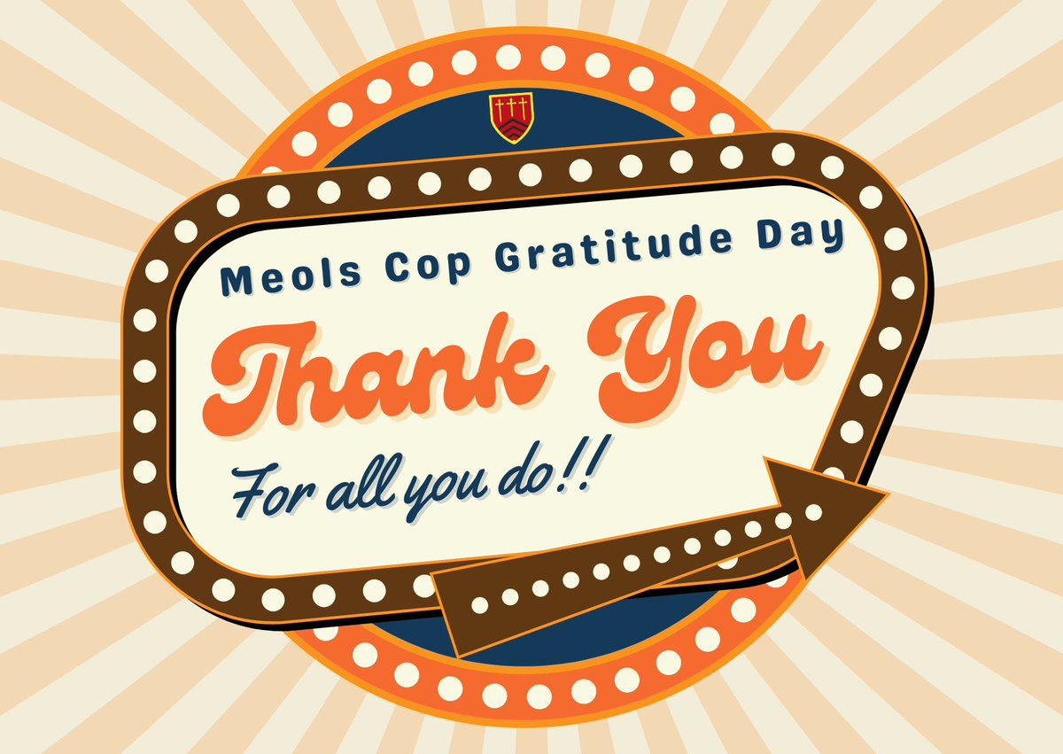 Greg Thornton (@mrthorntonteach) on Twitter photo We've re-branded #ThankATeacherDay at <a href="/MeolsCopHS/">MeolsCopHighSchool</a> to 'Gratitude Day' as we'd like to shine a light on all of the colleagues who make our community the special place it is.
This year we've had handwritten postcards to staff, a free staff tuck shop & Random Acts of Kindness We've re-branded #ThankATeacherDay at <a href="/MeolsCopHS/">MeolsCopHighSchool</a> to 'Gratitude Day' as we'd like to shine a light on all of the colleagues who make our community the special place it is.
This year we've had handwritten postcards to staff, a free staff tuck shop & Random Acts of Kindness